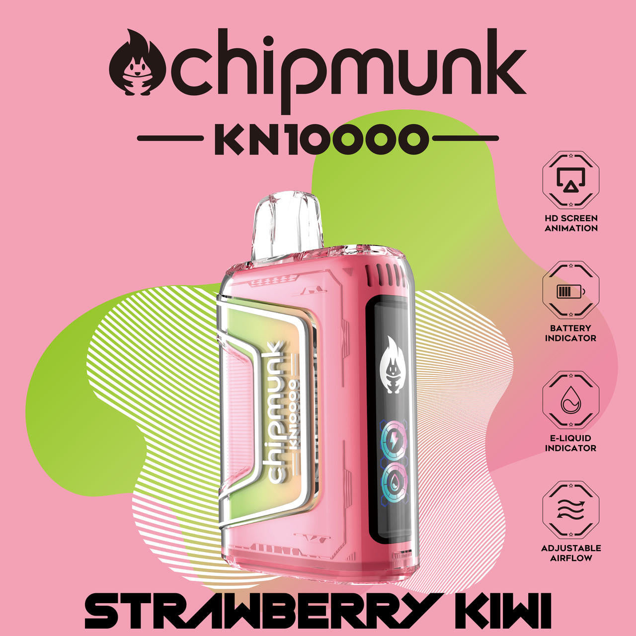 Strawberry Kiwi Chipmunk KN10000