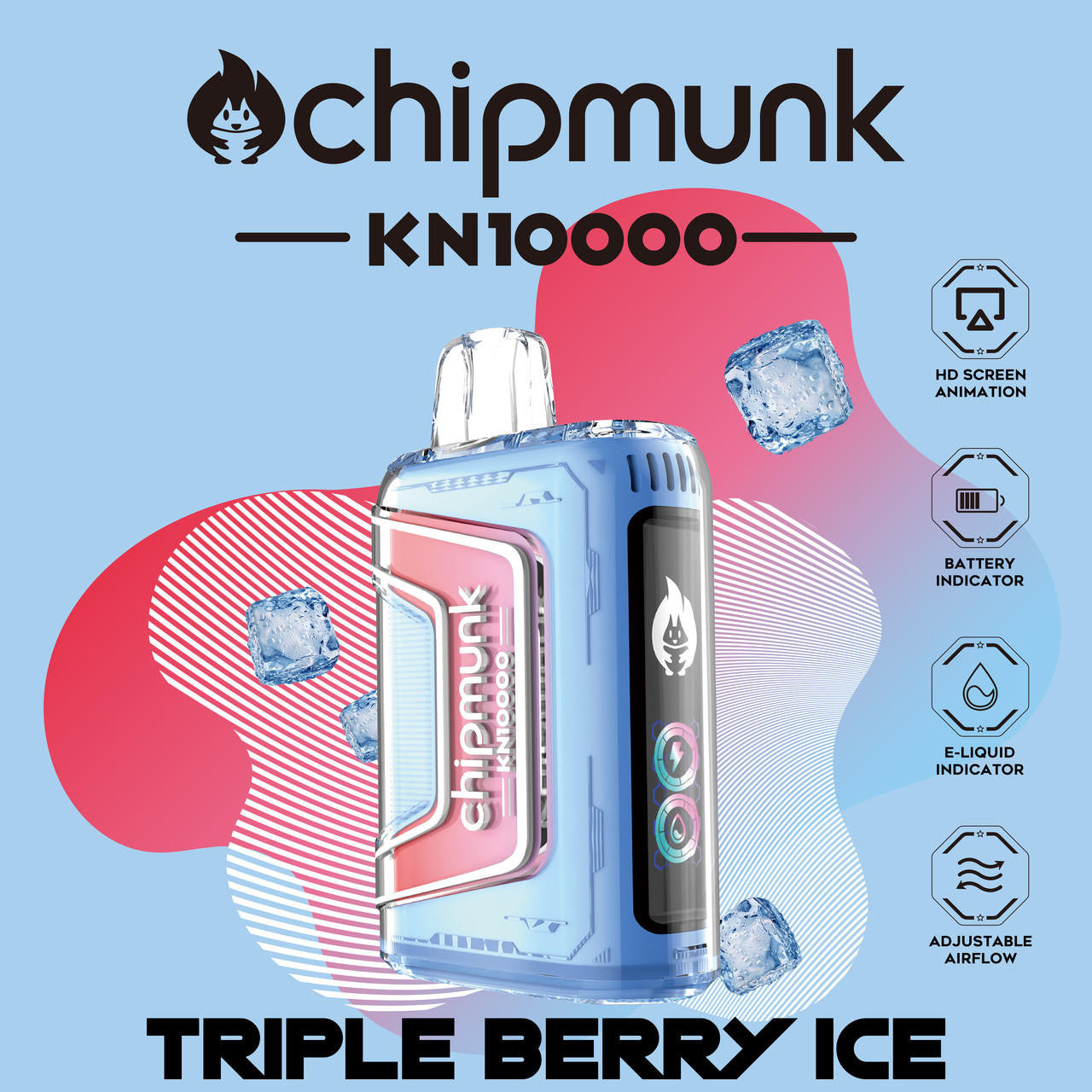 Triple Berry Ice Chipmunk KN10000