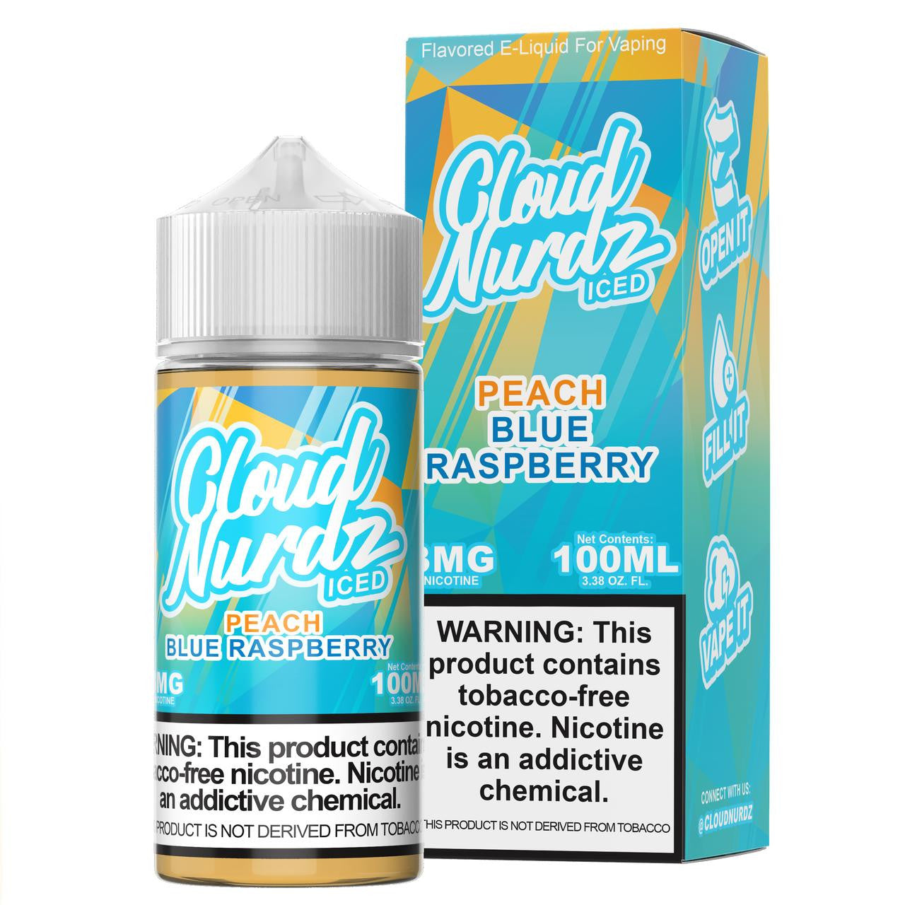 Cloud Nurdz TFN Premium E-Liquid 100ml