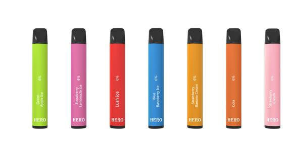 HERO 6% Nic 850 Puffs