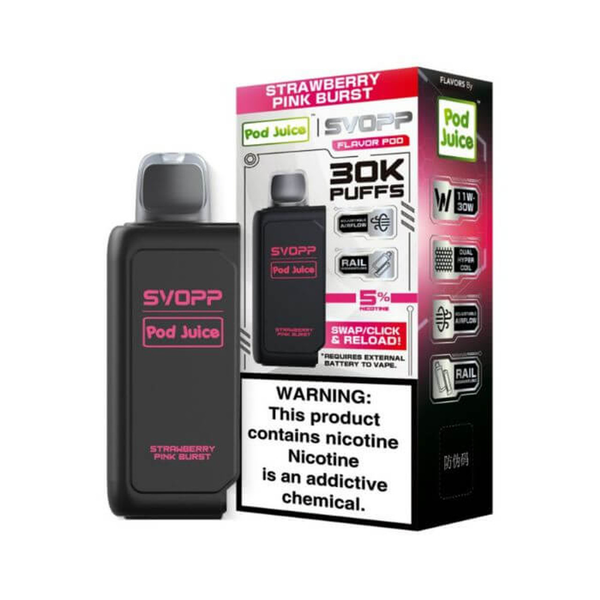 Strawberry Pink Burst - Pod Juice x Oxbar SVOPP 30K - Article product