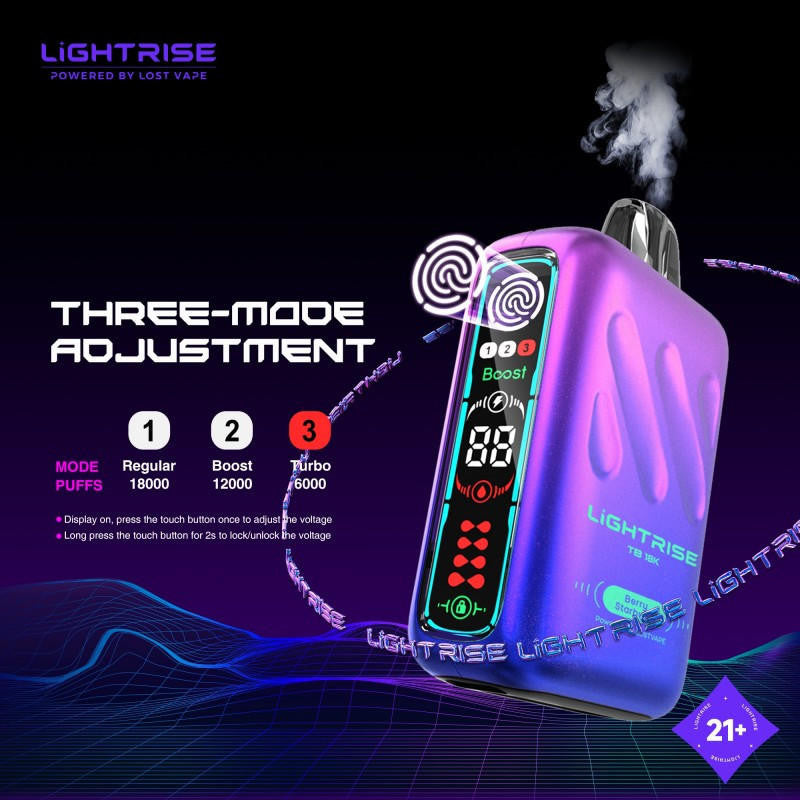 LightRise TB 18K by Lost Vape
