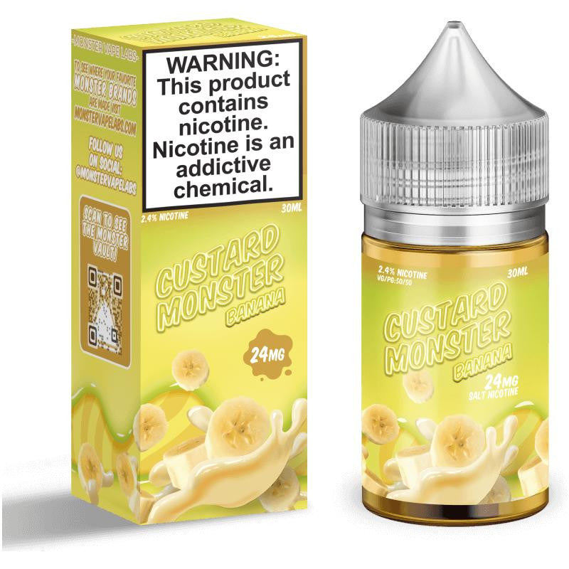 Custard Monster Salt Nic Premium E-Liquid 30ml
