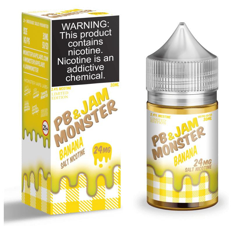 PB &amp; Jam Monster Salt Nic Premium E-Liquid 30ml

