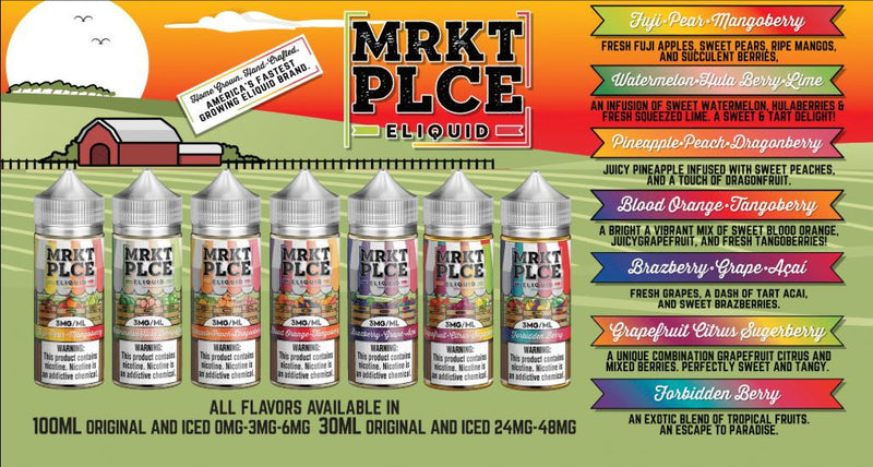 MRKT PLCE E-Liquid 100ml

