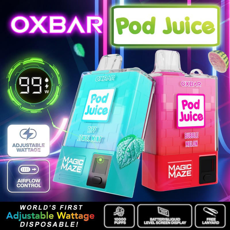Pod Juice x OXBAR Magic Maze Pro 10K
