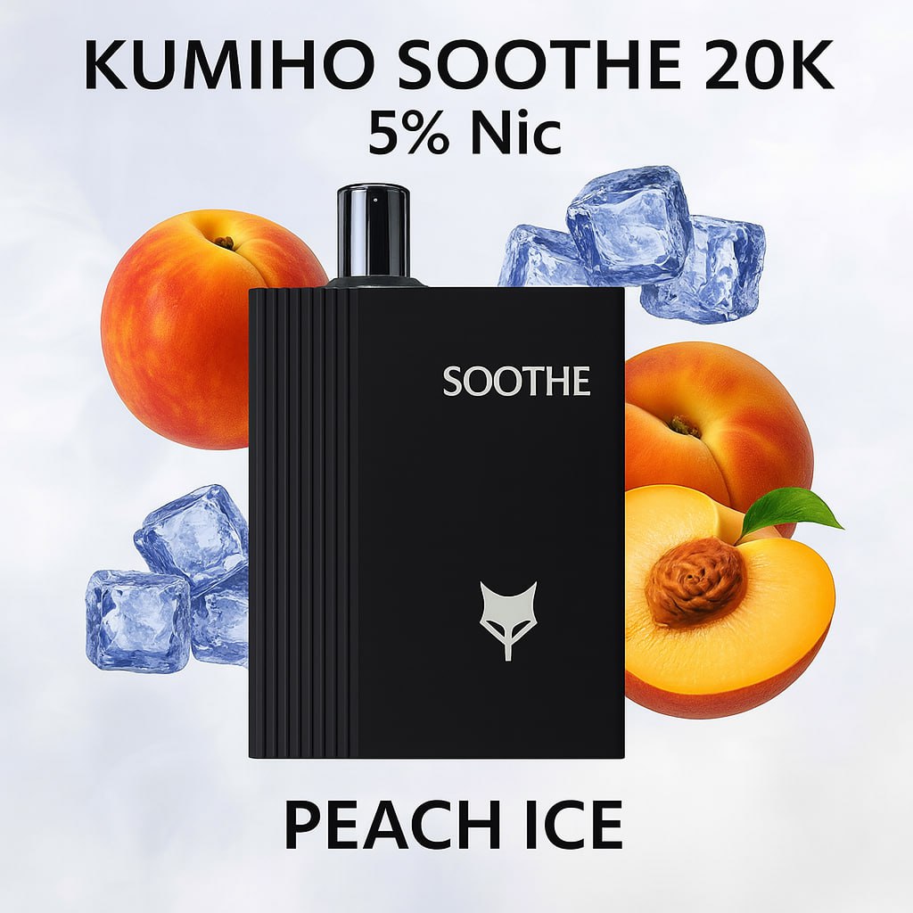Peach Ice - Kumiho Soothe 20K - 5% Nic
