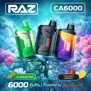 raz 6000 vape flavors Geek Vape Raz CA6000 Disposable Vape | 6000 Puffs