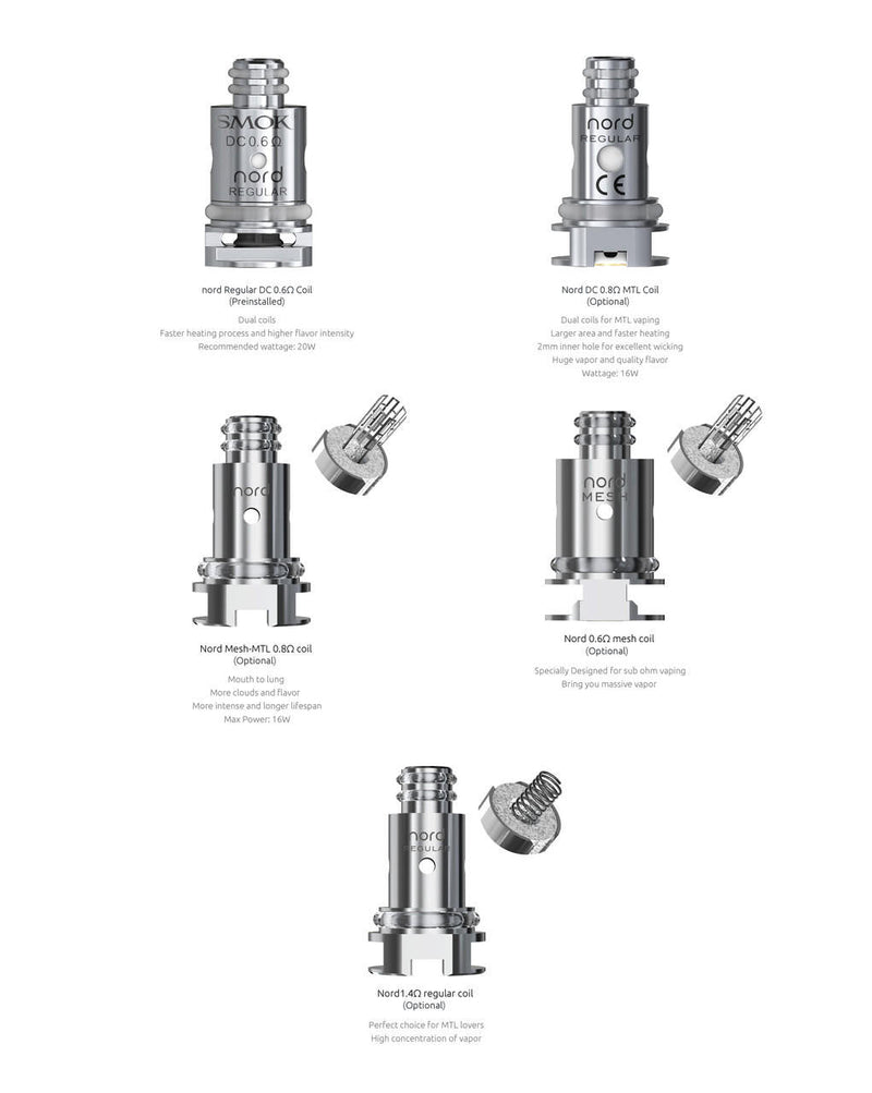 Smok Nord 50W Pods 3pk
