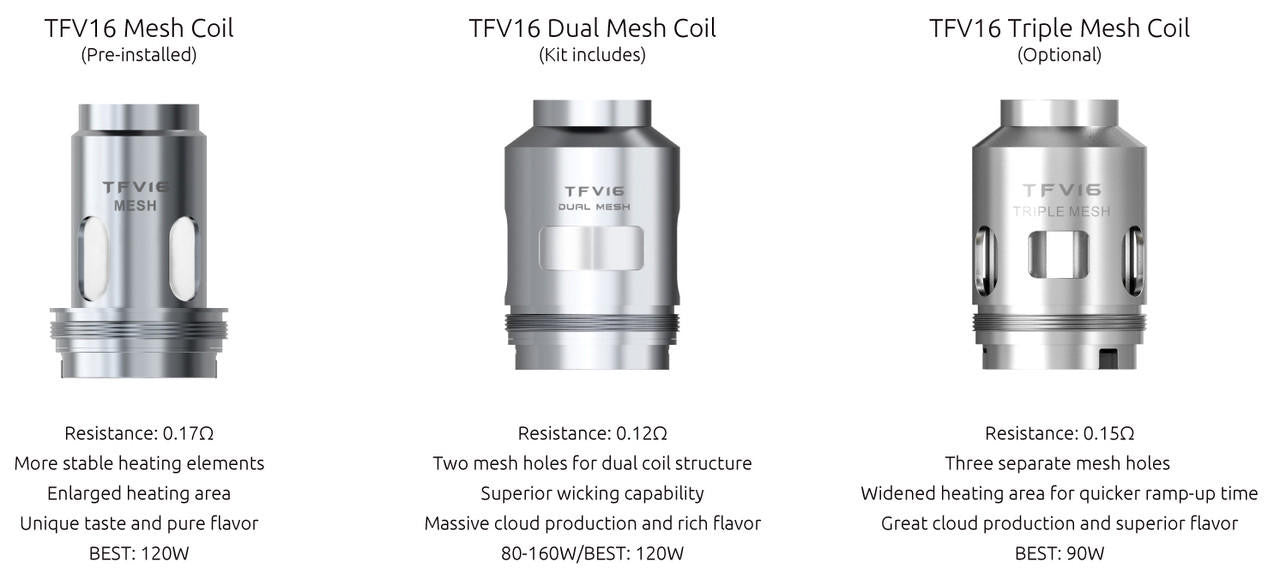 SMOK TFV16 Coils 3pk