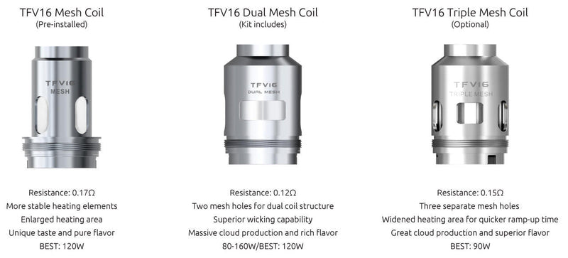 SMOK TFV16 Coils 3pk
