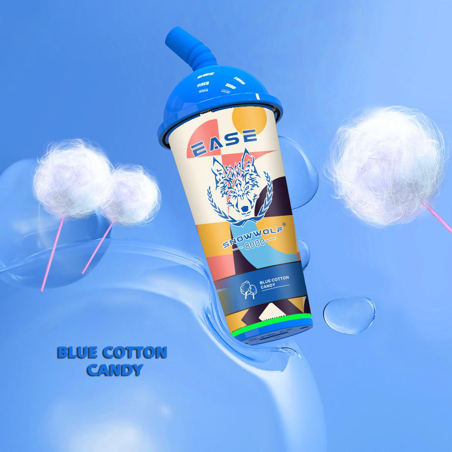 Blue Cotton Candy / 0% Snowwolf Ease 8000