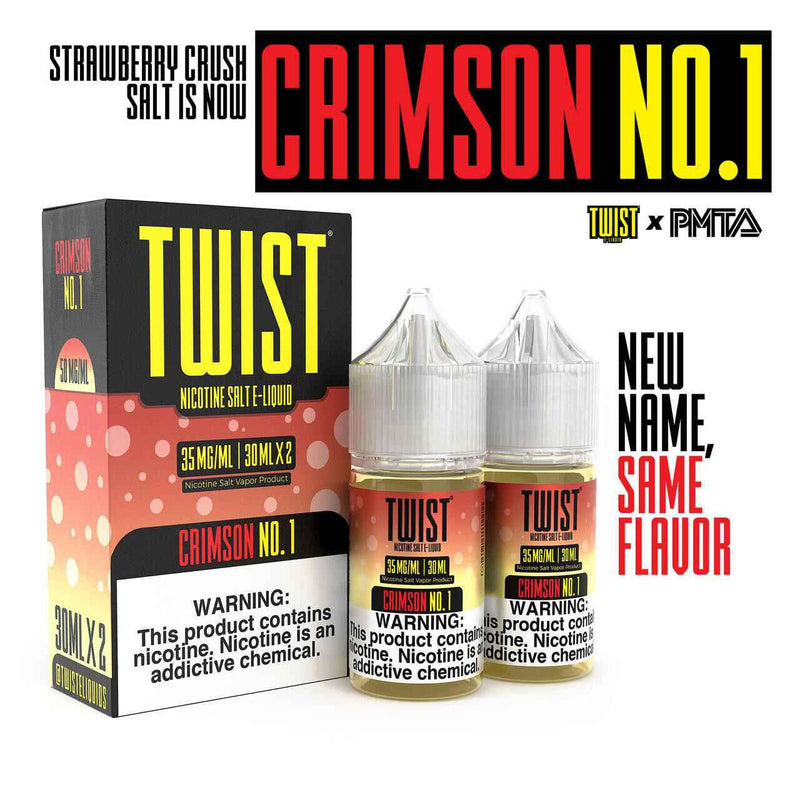 TWIST Salt Nic Premium E-Liquid 30ml 2pk
