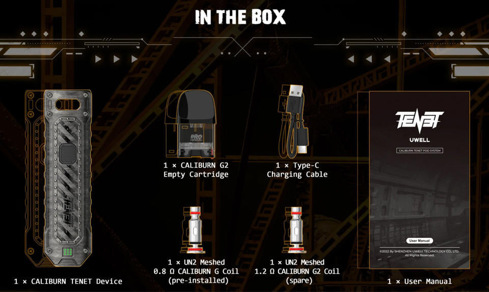 Uwell Caliburn Tenet Kit
