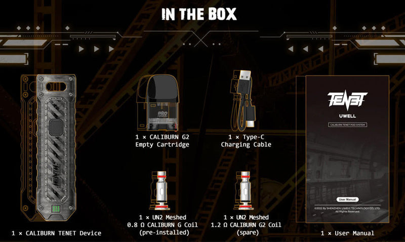 Uwell Caliburn Tenet Kit
