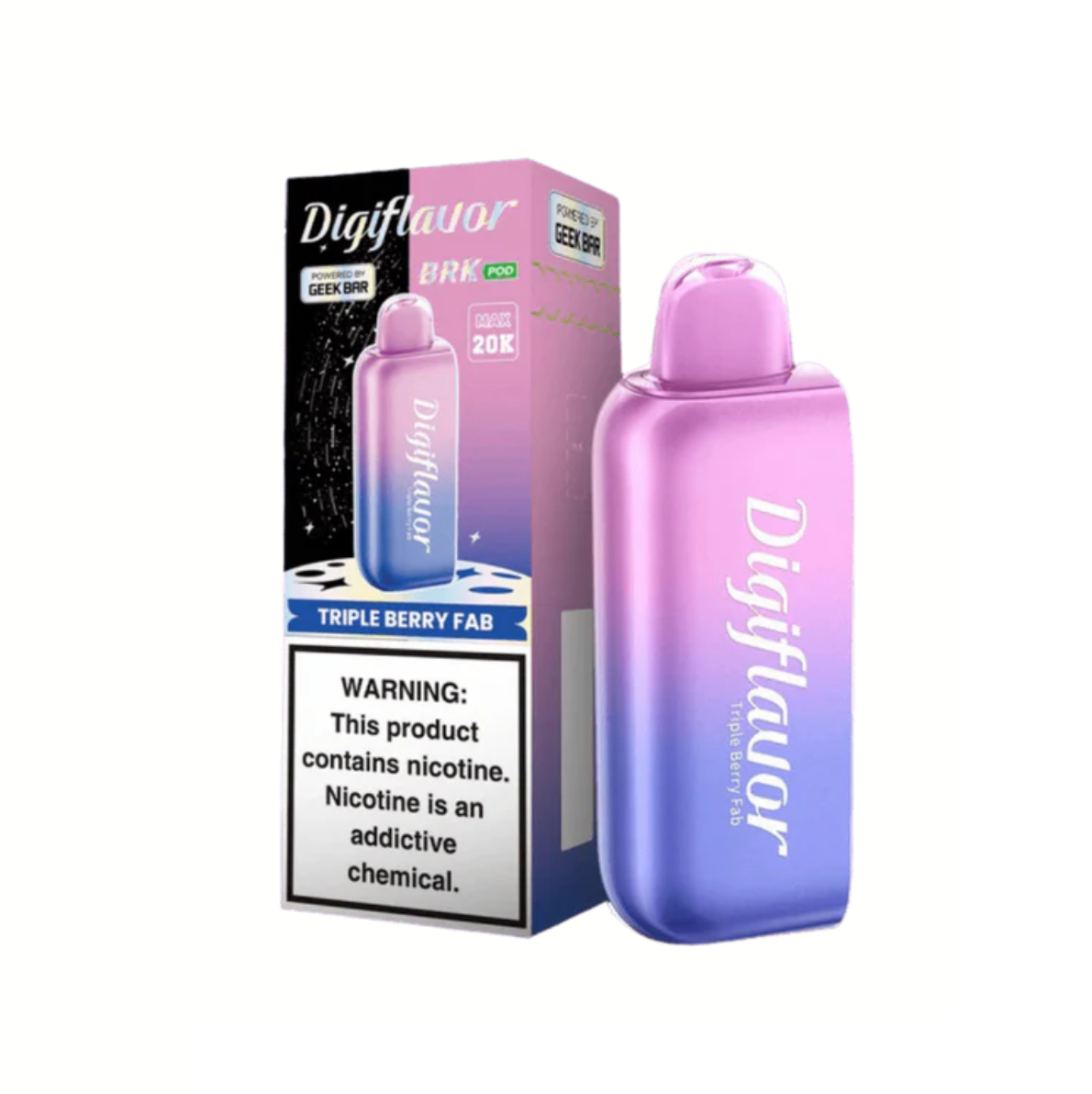 Triple Berry Fab Digiflavor BRK Pod 20K