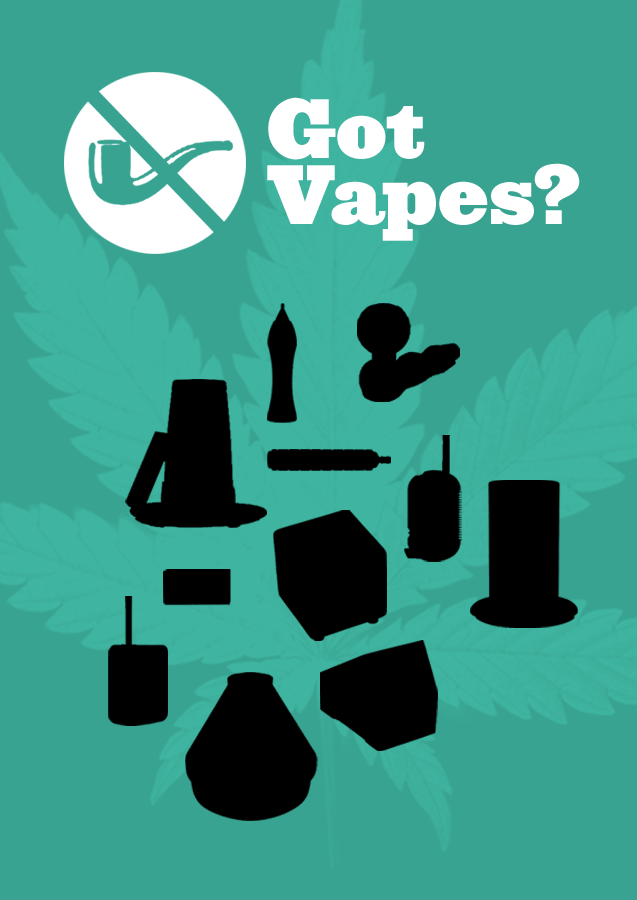 Got Vapes? The different shapes of vaporizers.